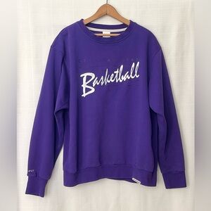 Nike Purple Crew Neck mens Sweatshirt